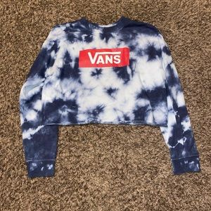 Cropped Vans crew neck!